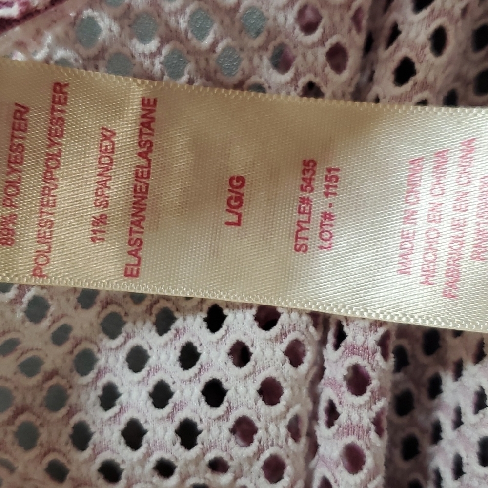 Rhonda Shear Retreat Pink Cover-up SZ LG - Picture 6 of 9